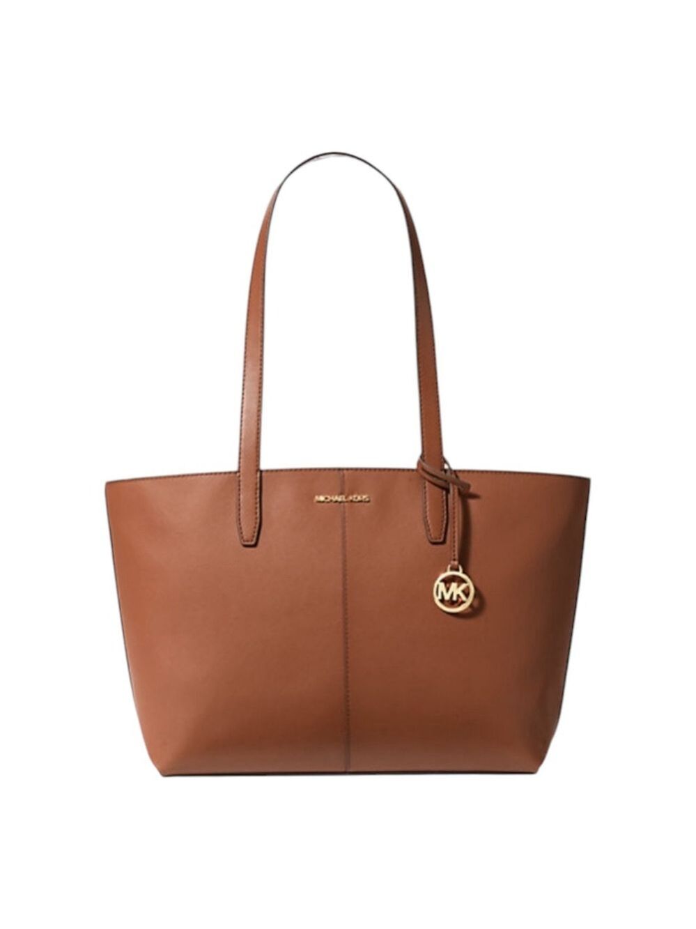 NEW Michael Kors Jet set Medium Tote In Brown - Picture 1 of 9